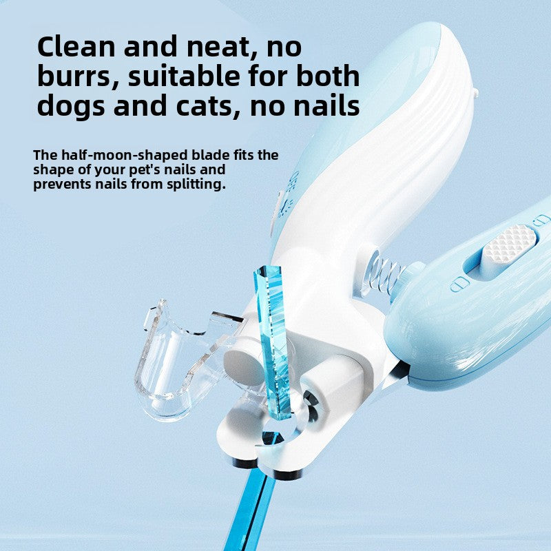 FurEase LED Pet Nail Clippers with Safety Guard