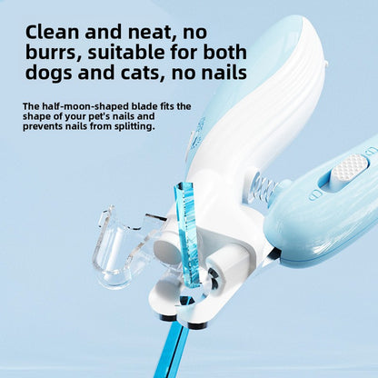 FurEase LED Pet Nail Clippers with Safety Guard