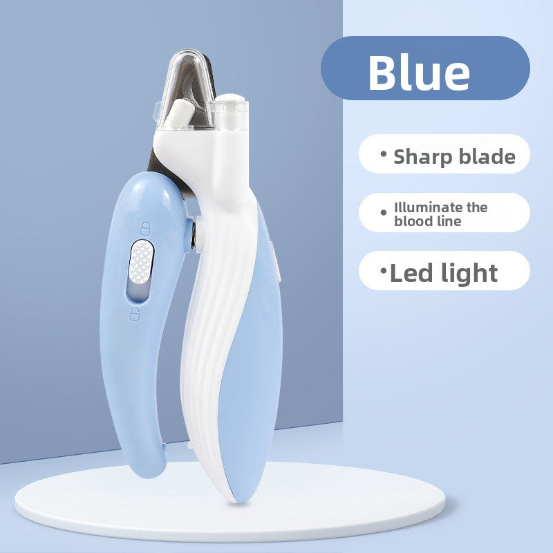 FurEase LED Pet Nail Clippers with Safety Guard