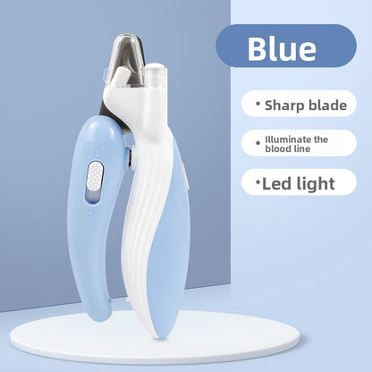 FurEase LED Pet Nail Clippers with Safety Guard